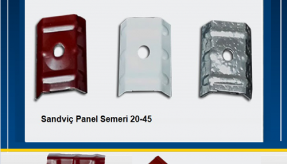 Trapez Ve Panel Semerleri